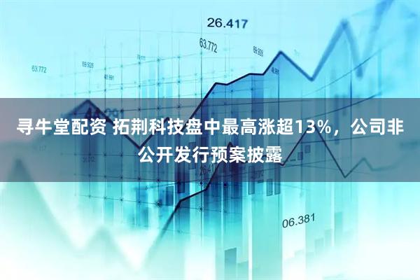 寻牛堂配资 拓荆科技盘中最高涨超13%，公司非公开发行预案披露